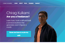 Tablet Screenshot of chiragkulkarni.com